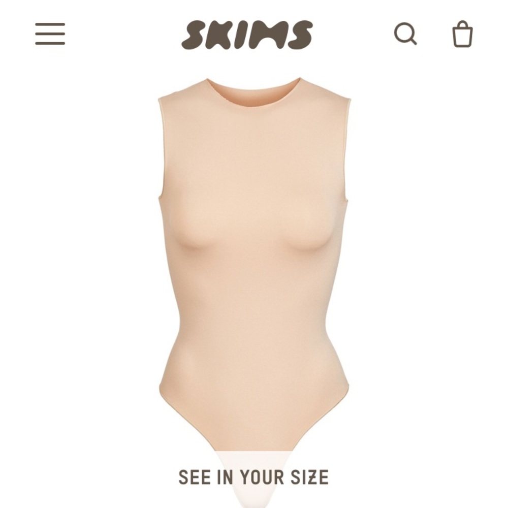 ESSENTIAL CREW NECK SLEEVELESS BODYSUIT